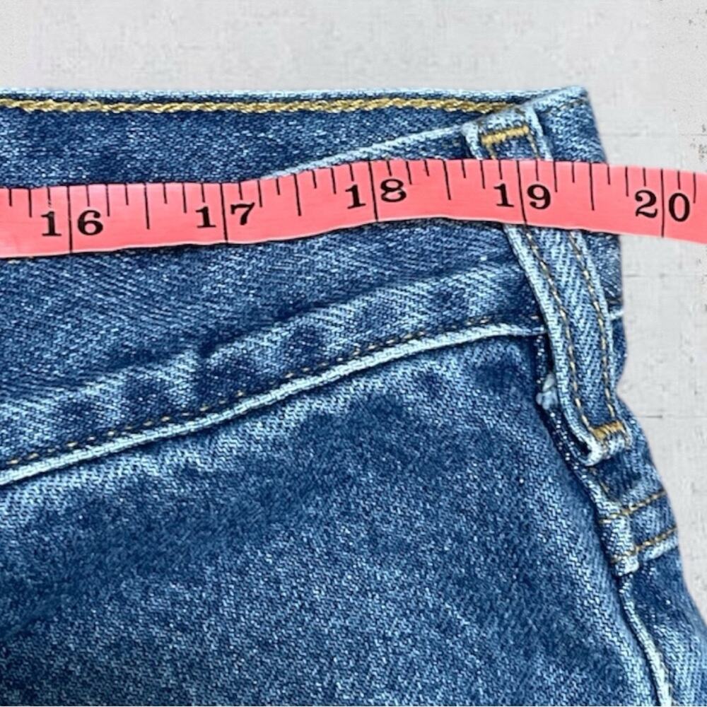 Carhartt Relaxed Fit Denim Blue Jeans Mens 40X32 Work 817 DST - Picture 8 of 10